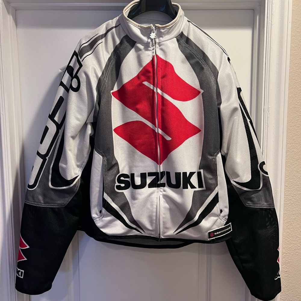 Icon Hooligan Suzuki Men’s Motorcycle Jacket size L